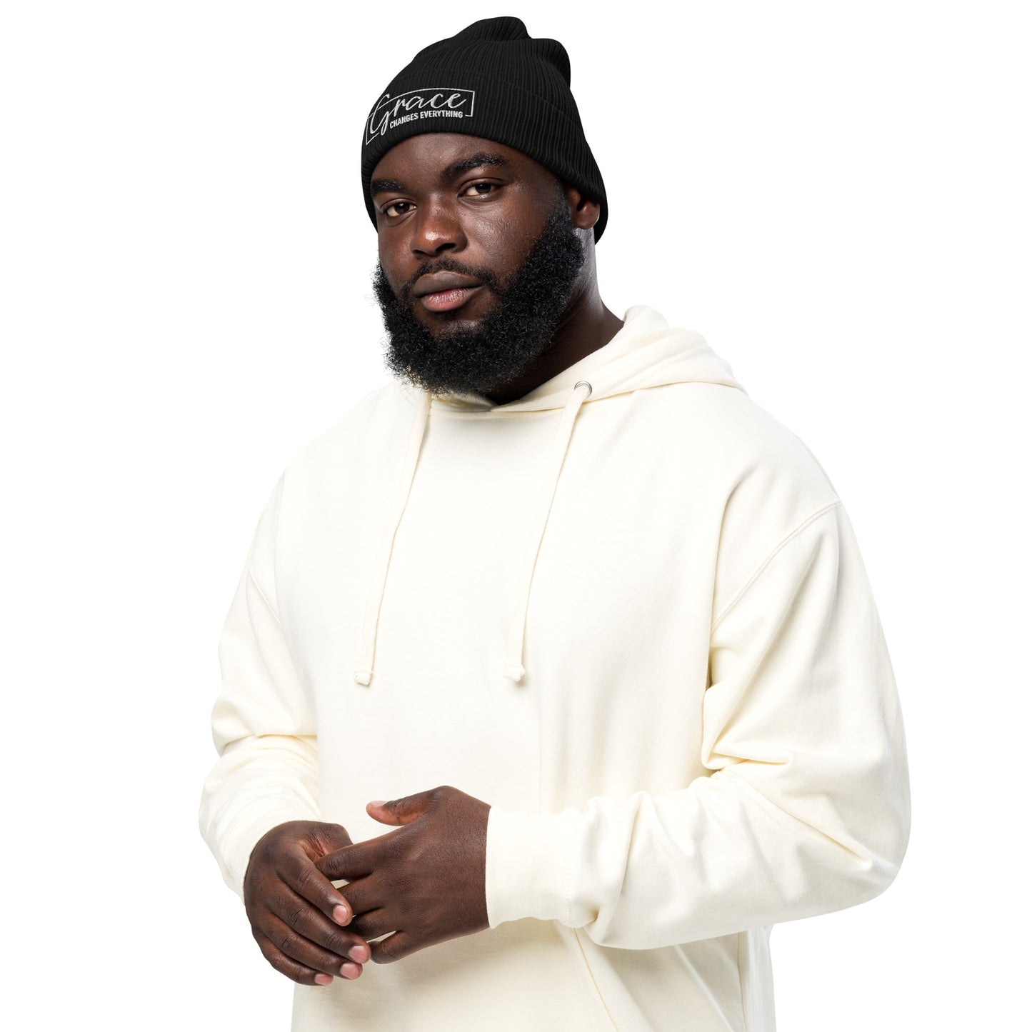 Graceful Headgear | Organic Ribbed Beanie