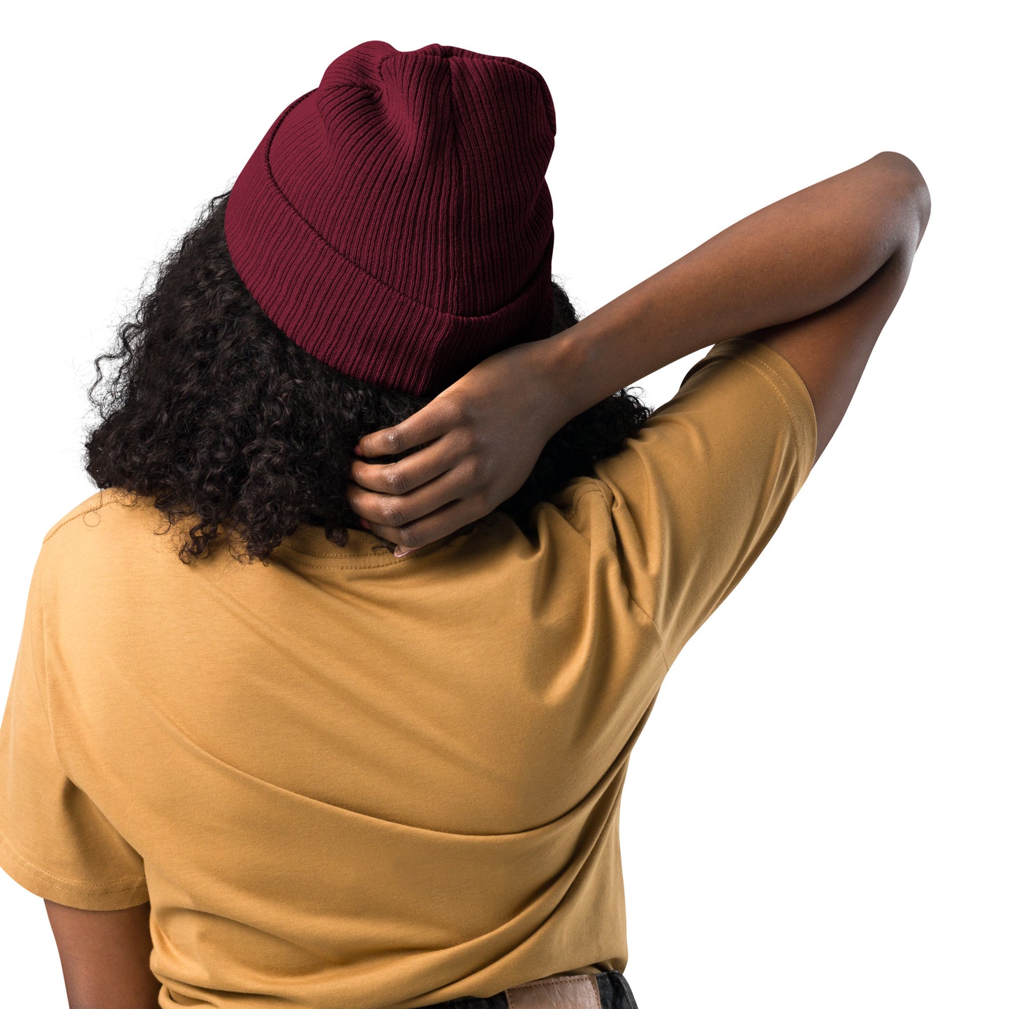 Graceful Headgear | Organic Ribbed Beanie