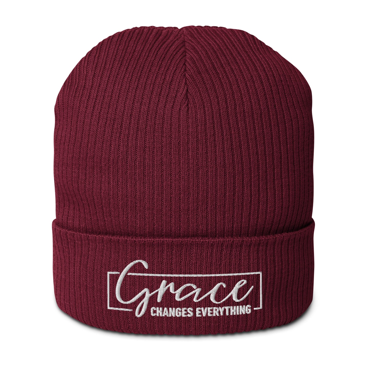 Graceful Headgear | Organic Ribbed Beanie