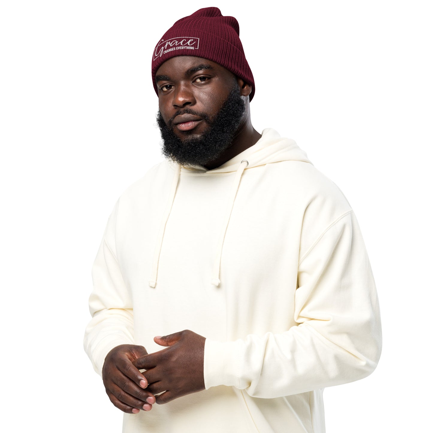 Graceful Headgear | Organic Ribbed Beanie