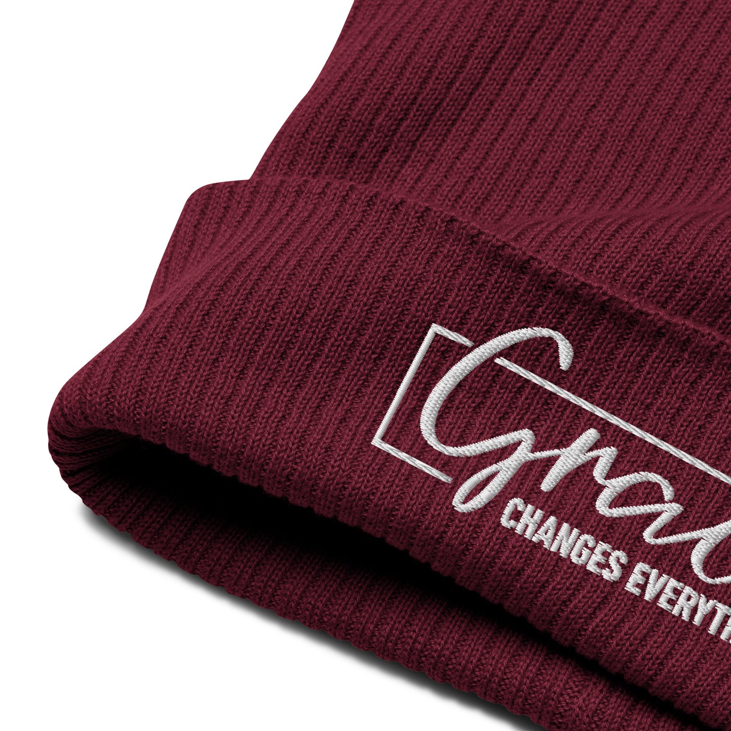 Graceful Headgear | Organic Ribbed Beanie
