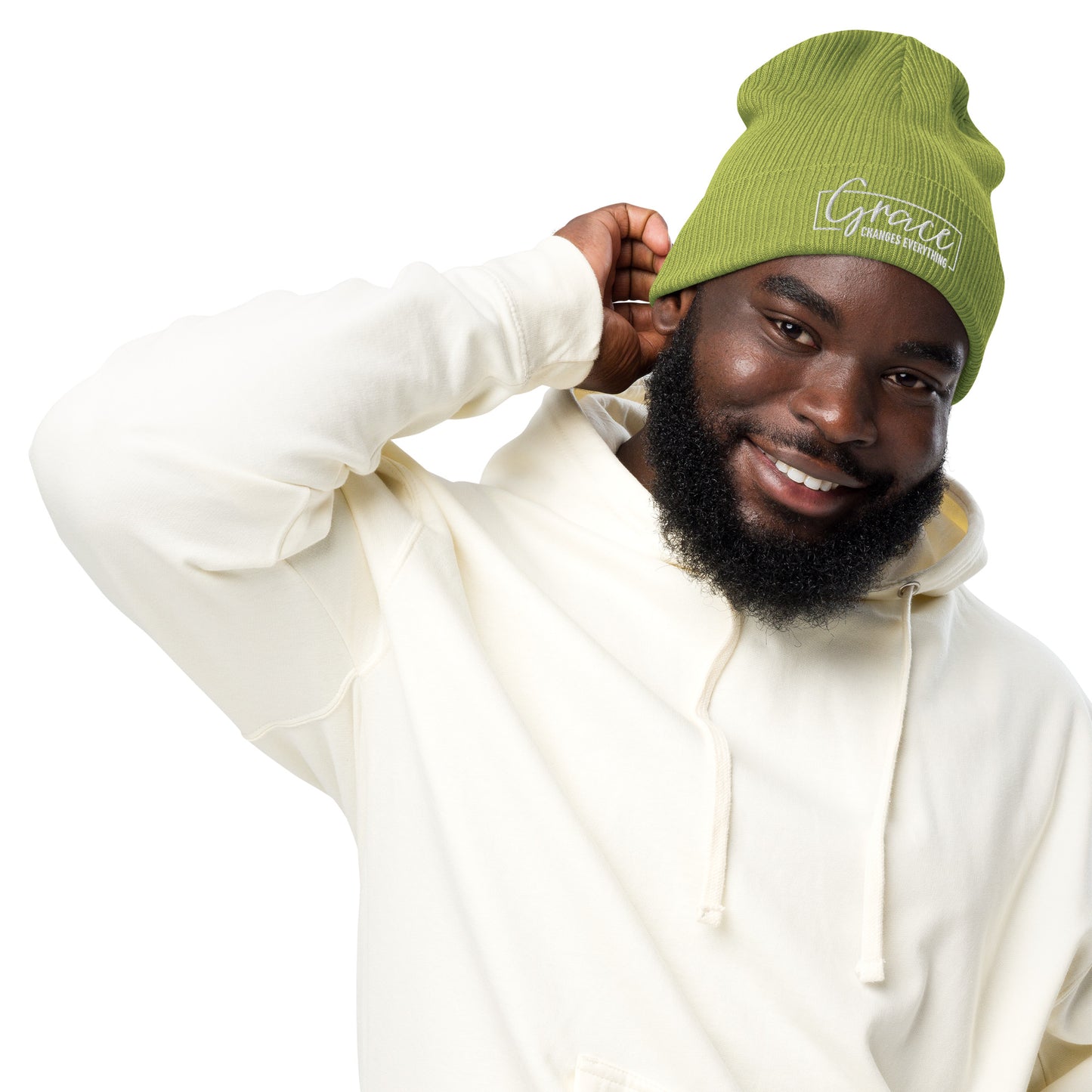 Graceful Headgear | Organic Ribbed Beanie