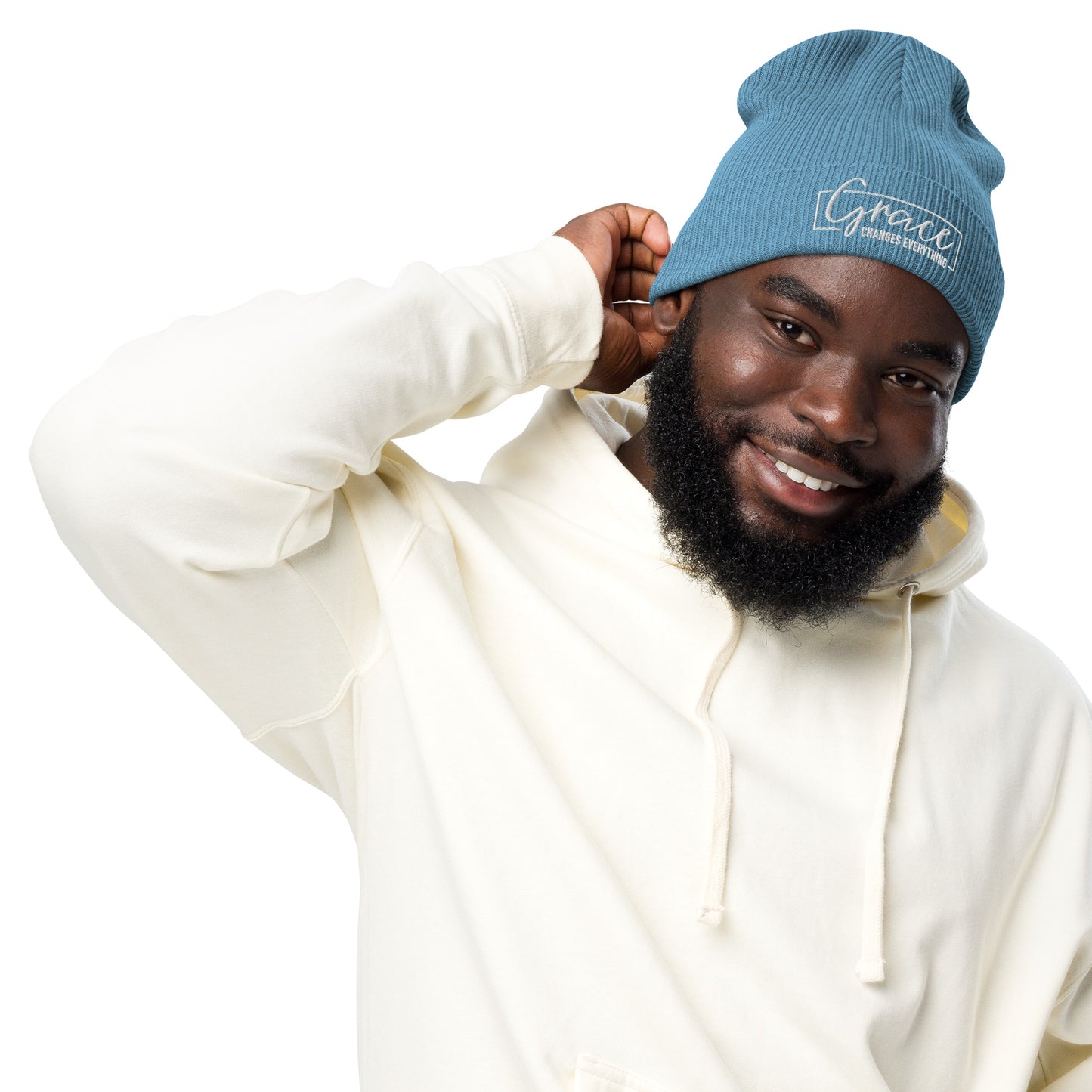 Graceful Headgear | Organic Ribbed Beanie