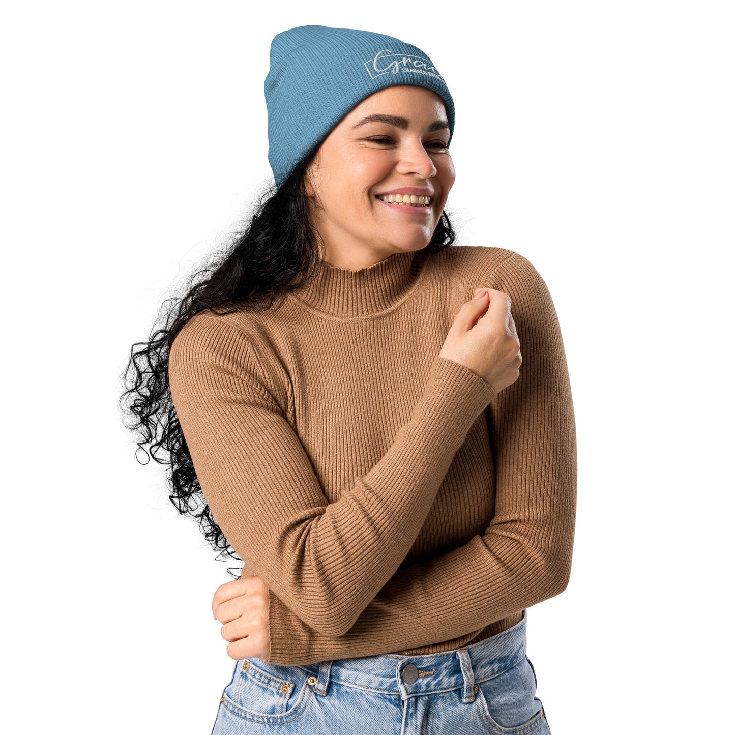 Graceful Headgear | Organic Ribbed Beanie