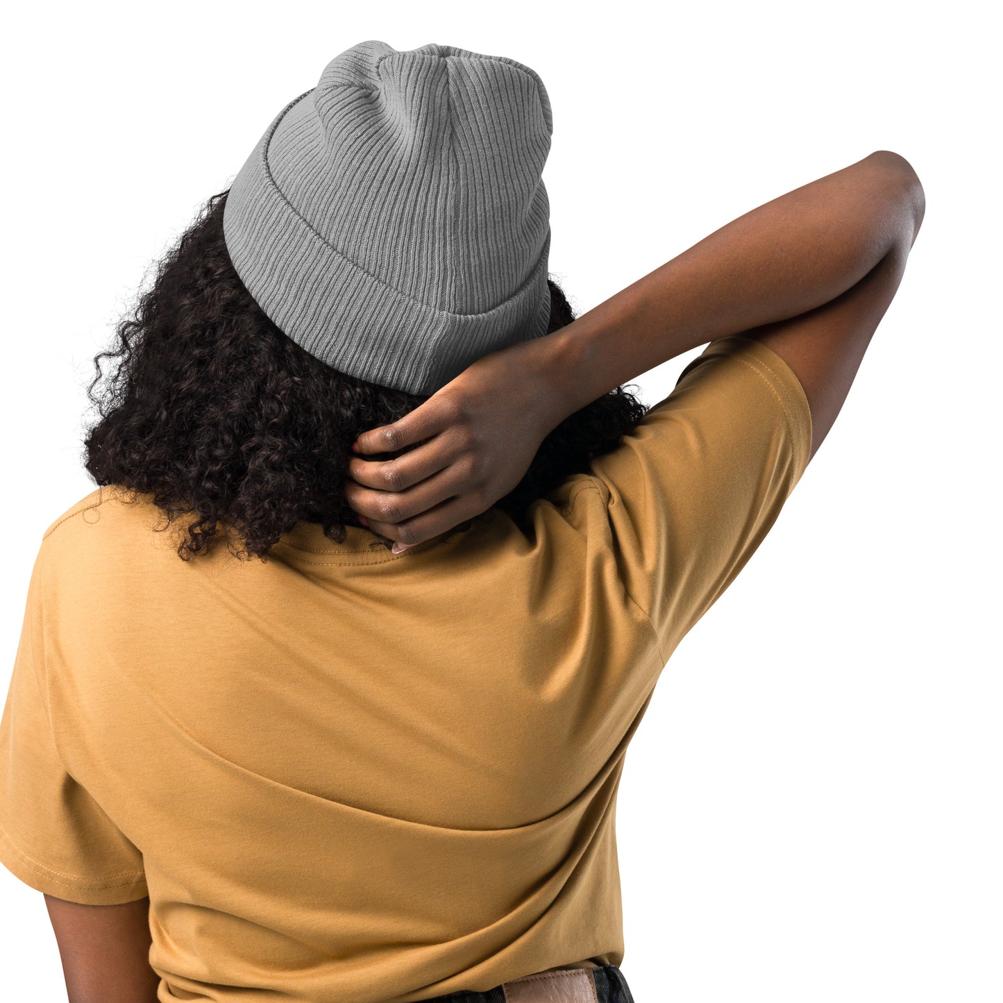 Graceful Headgear | Organic Ribbed Beanie