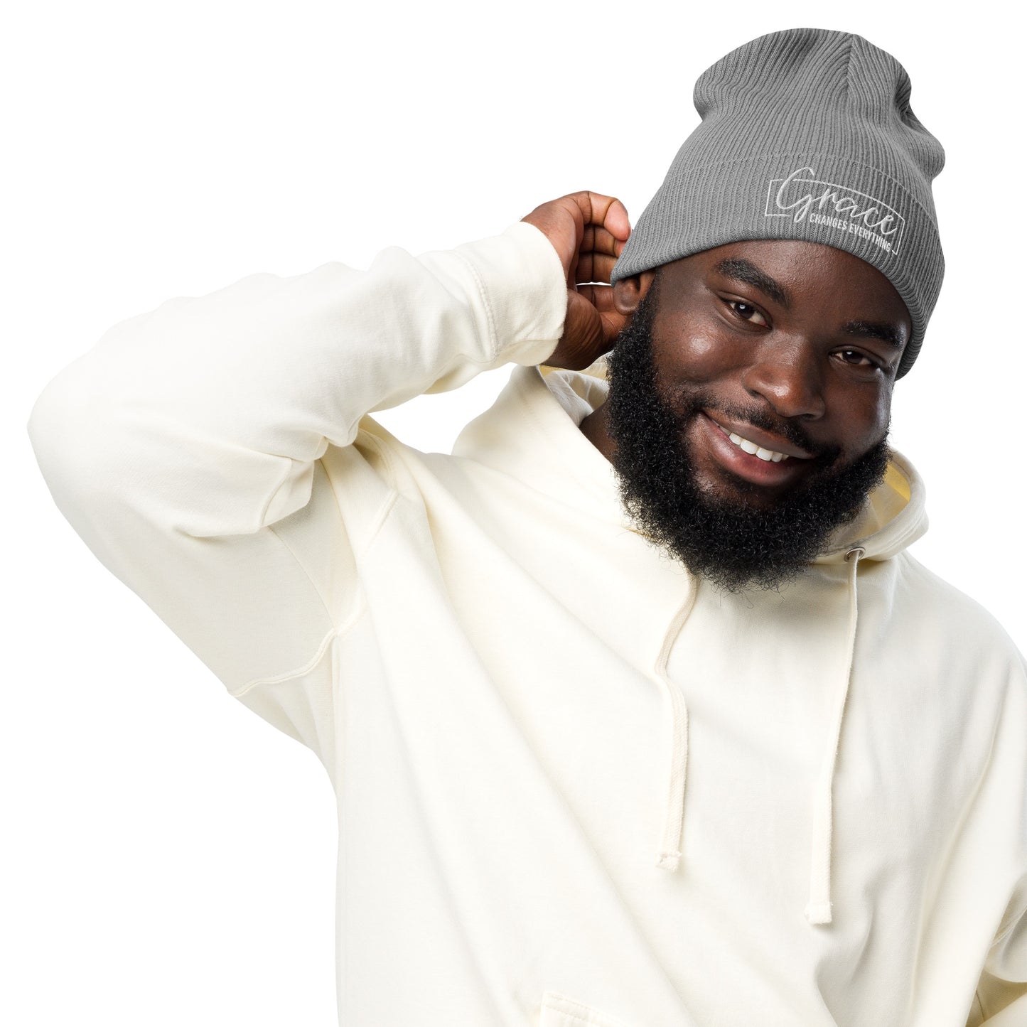 Graceful Headgear | Organic Ribbed Beanie