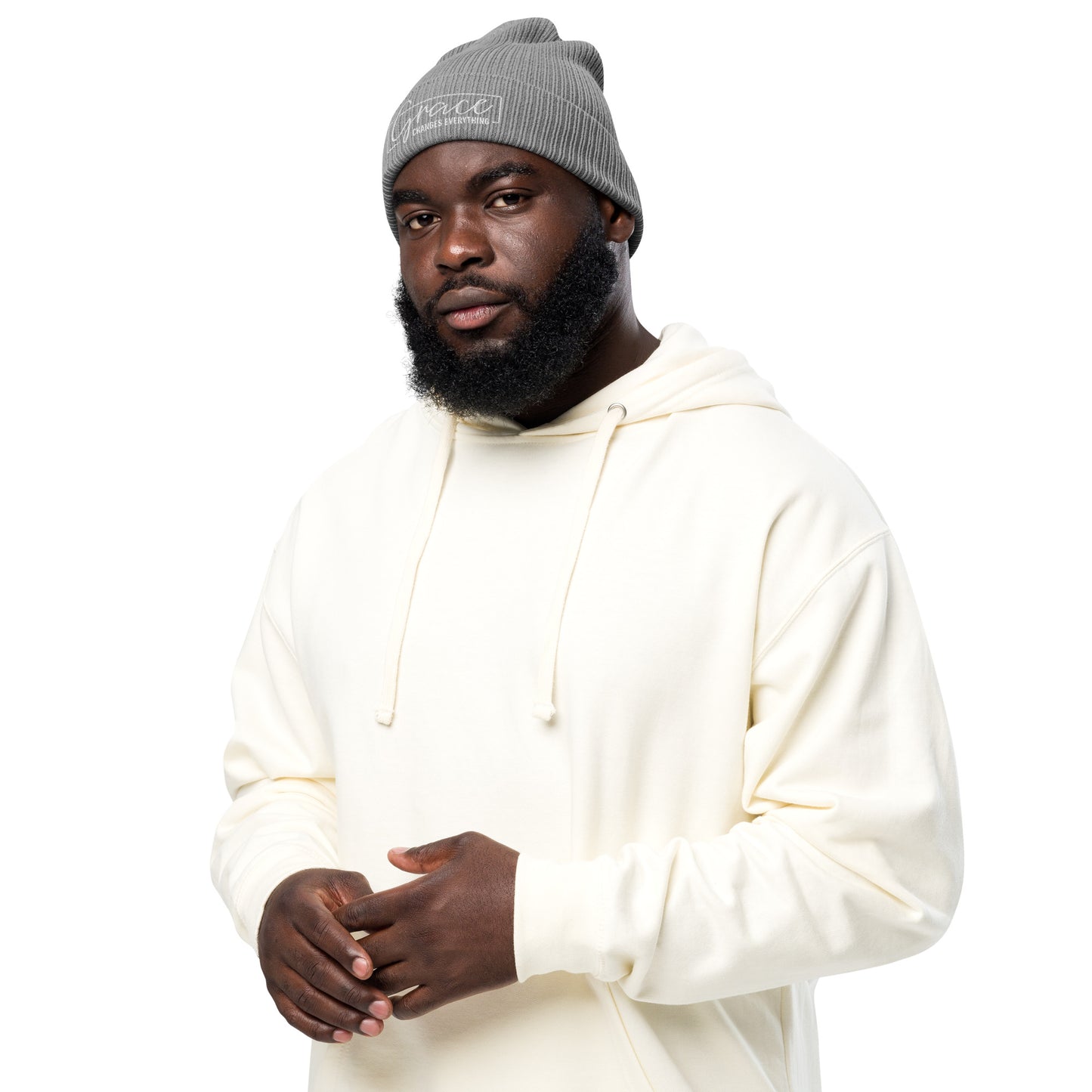 Graceful Headgear | Organic Ribbed Beanie
