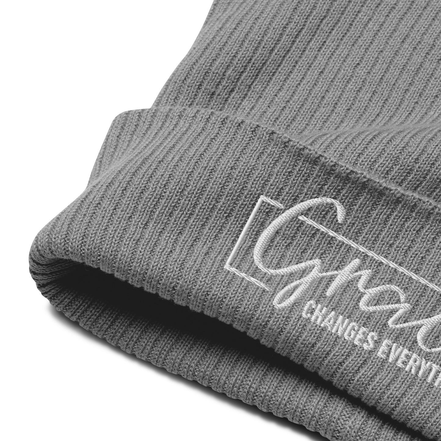 Graceful Headgear | Organic Ribbed Beanie