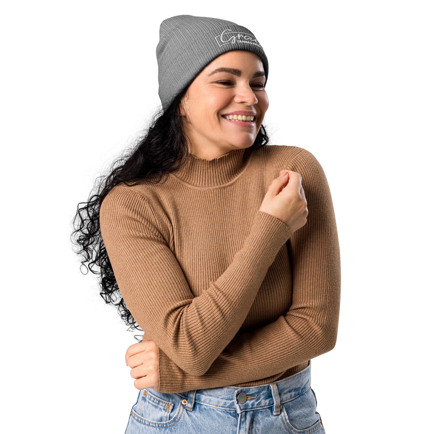 Graceful Headgear | Organic Ribbed Beanie