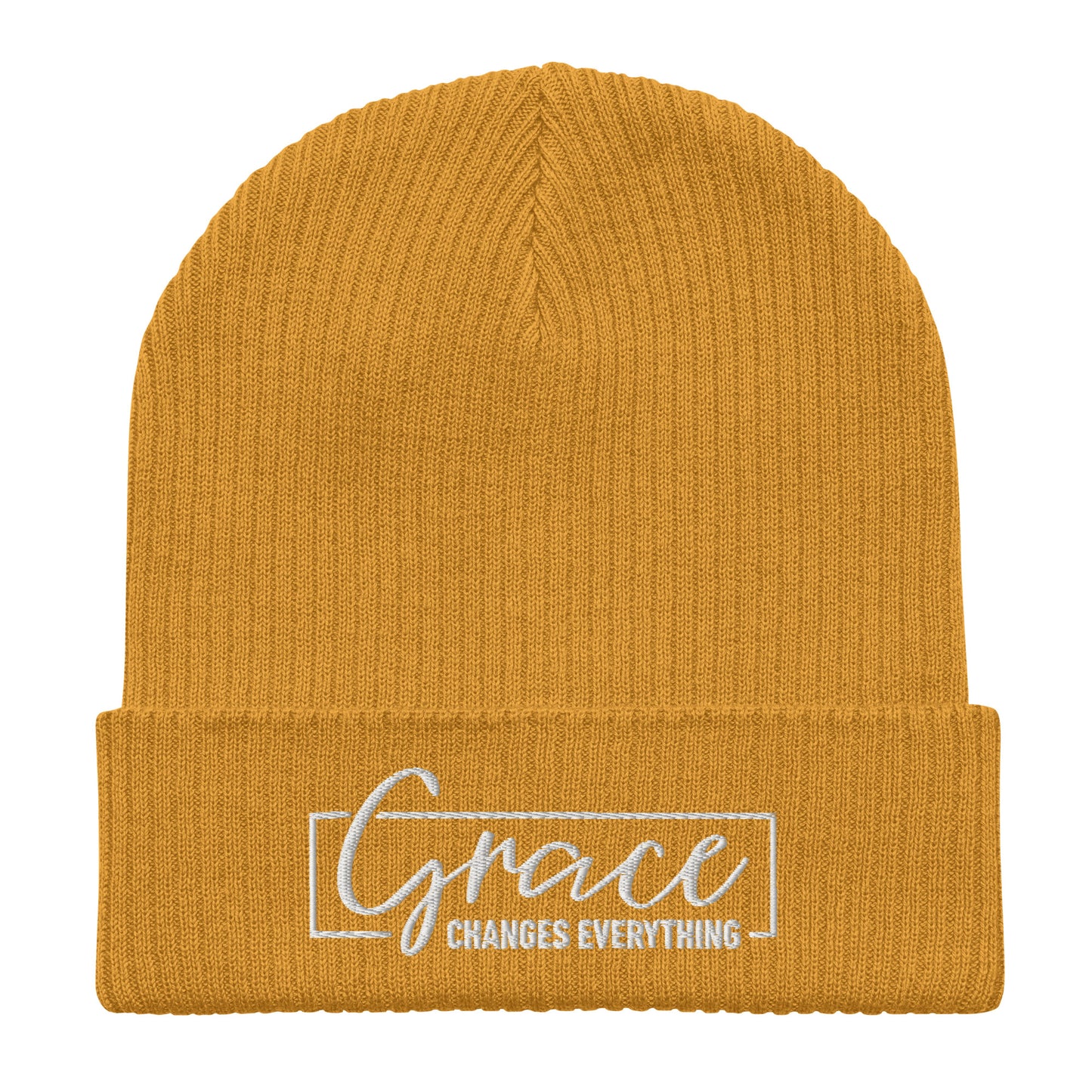 Graceful Headgear | Organic Ribbed Beanie