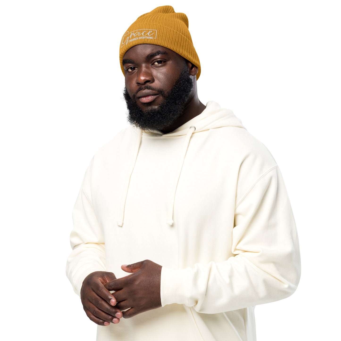 Graceful Headgear | Organic Ribbed Beanie