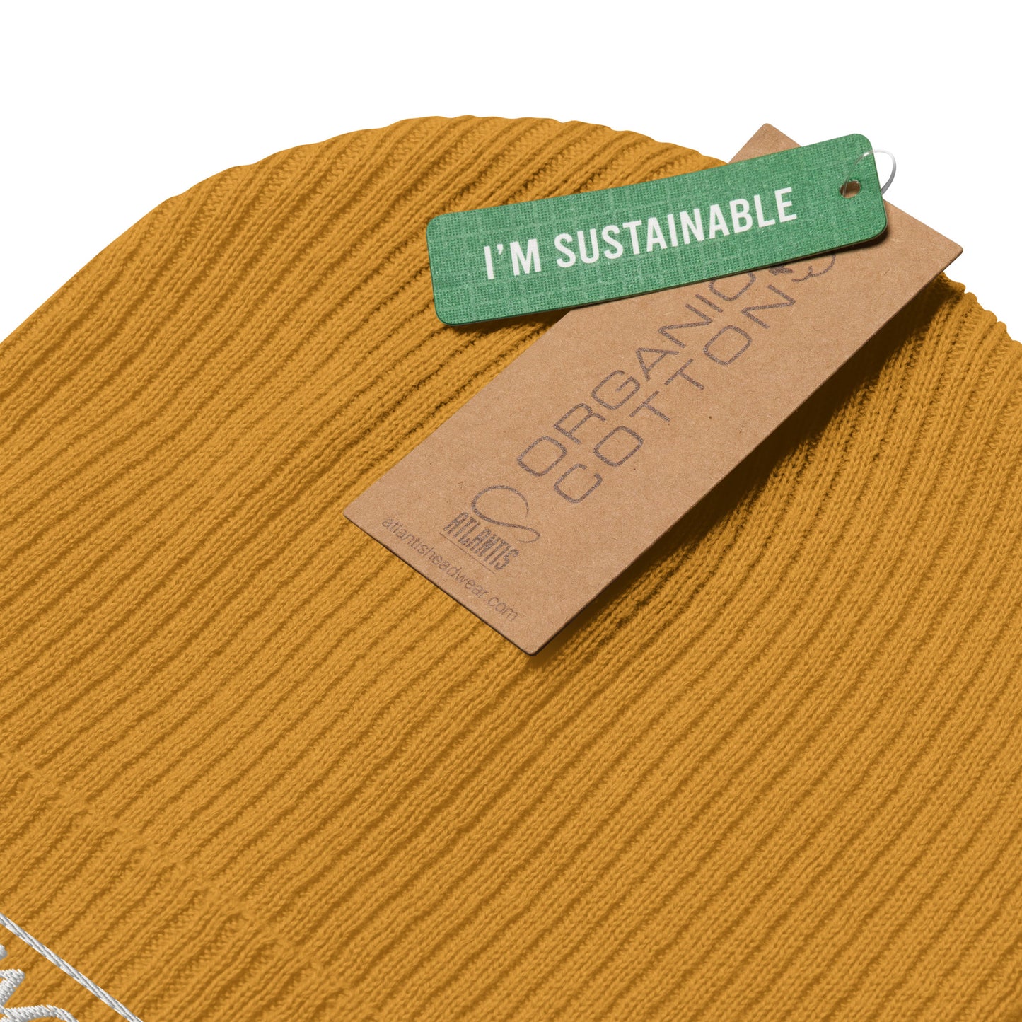 Graceful Headgear | Organic Ribbed Beanie