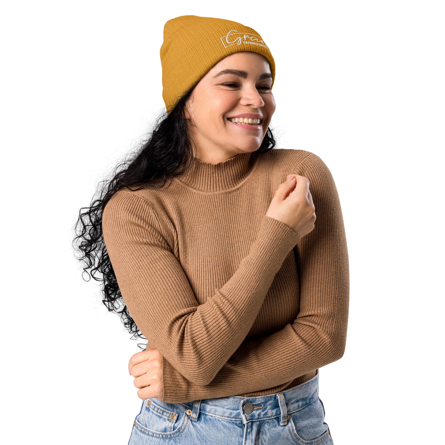 Graceful Headgear | Organic Ribbed Beanie