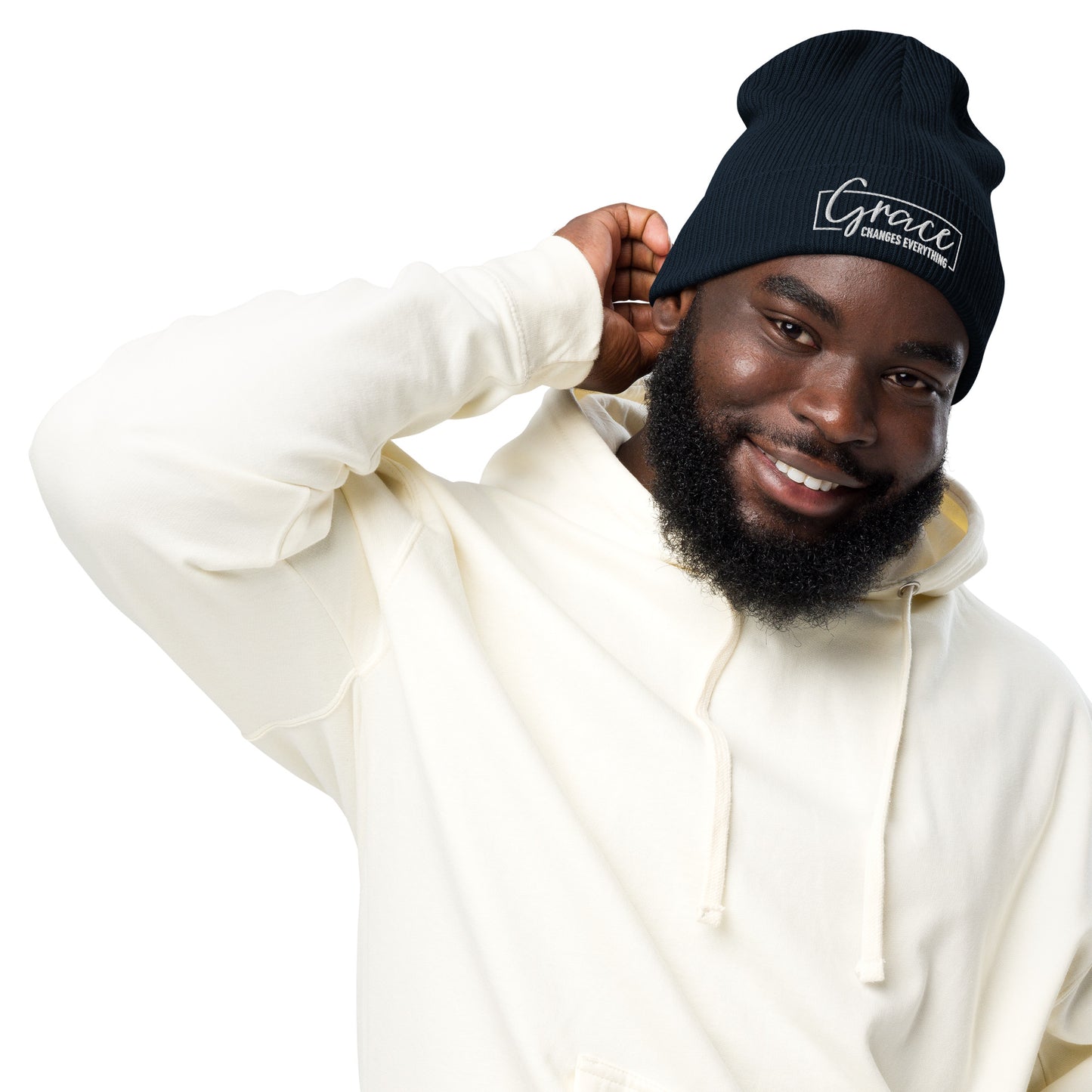Graceful Headgear | Organic Ribbed Beanie
