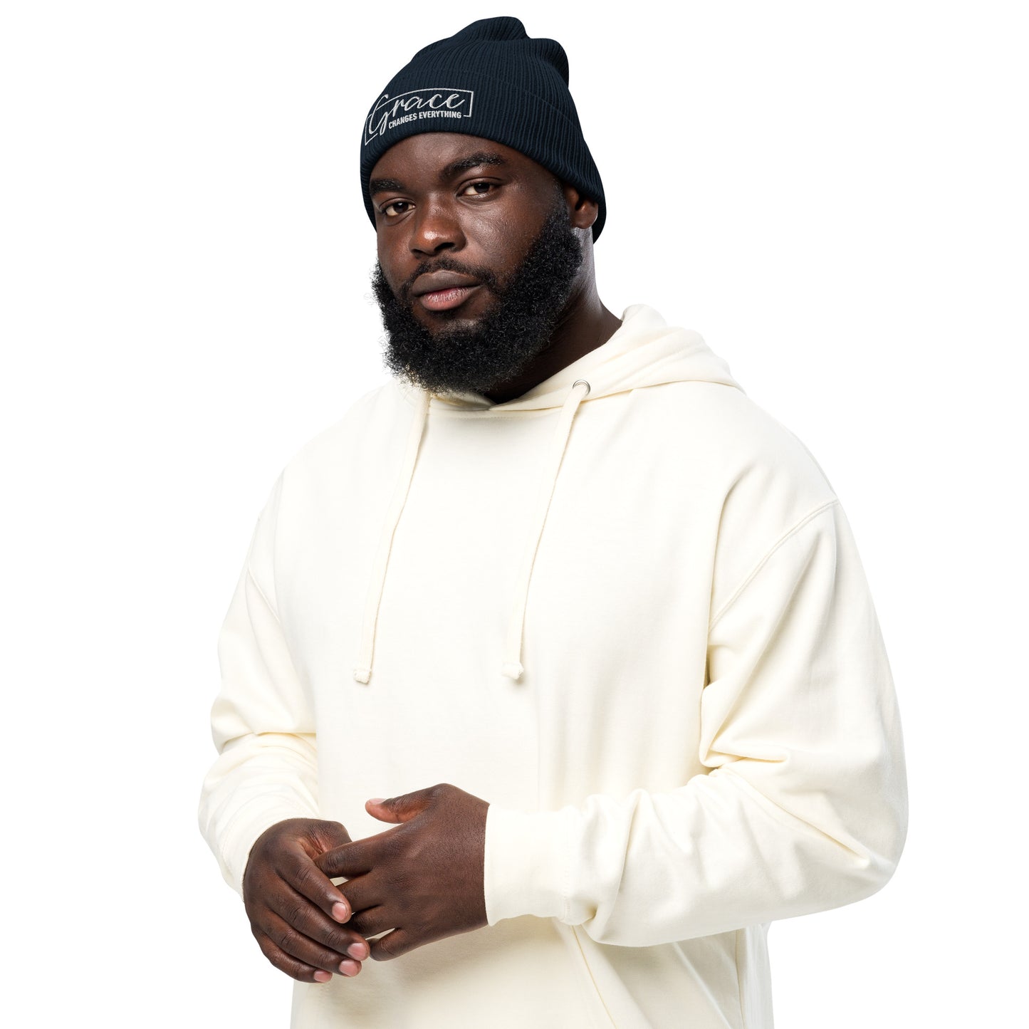Graceful Headgear | Organic Ribbed Beanie