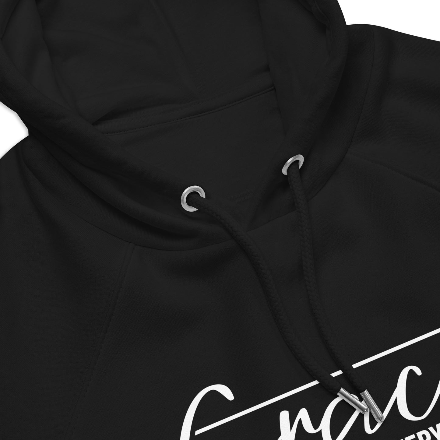Sustainable Faithwear: Eco Raglan Hoodie