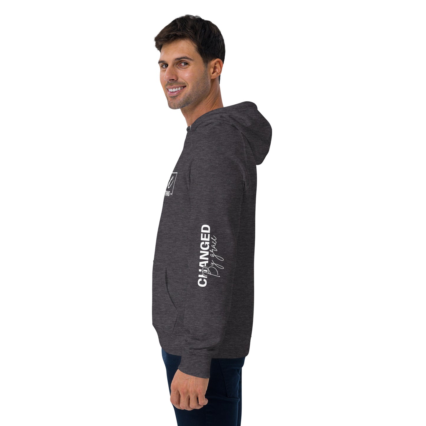 Sustainable Faithwear: Eco Raglan Hoodie