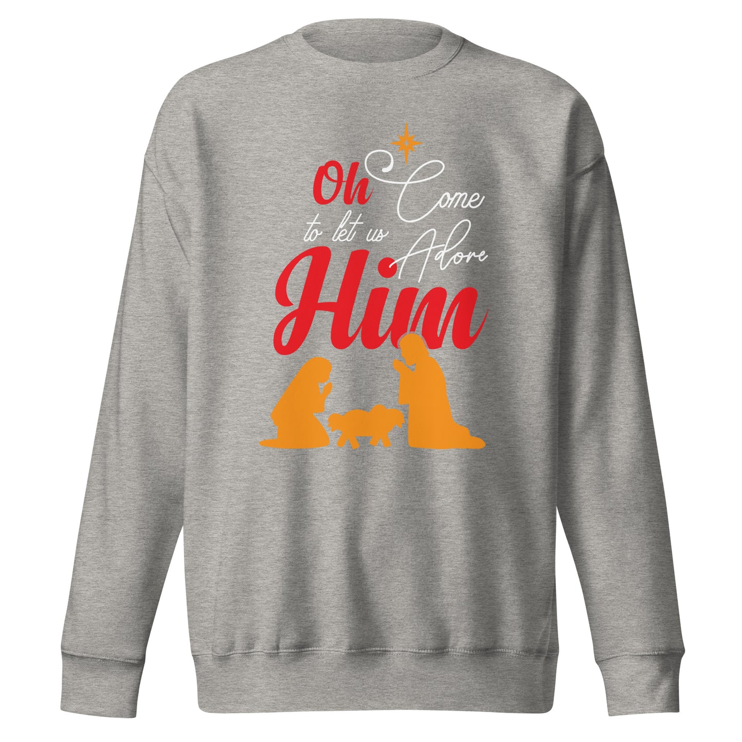 Let Us Adore Him | Christmas Sweater