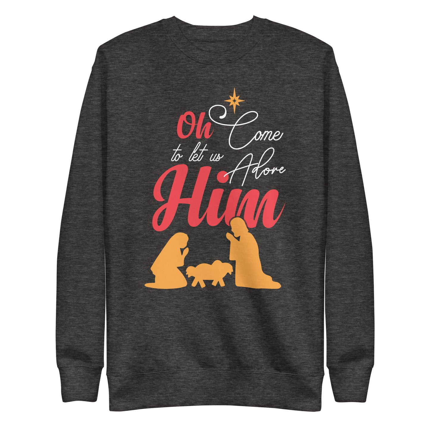 Let Us Adore Him | Christmas Sweater