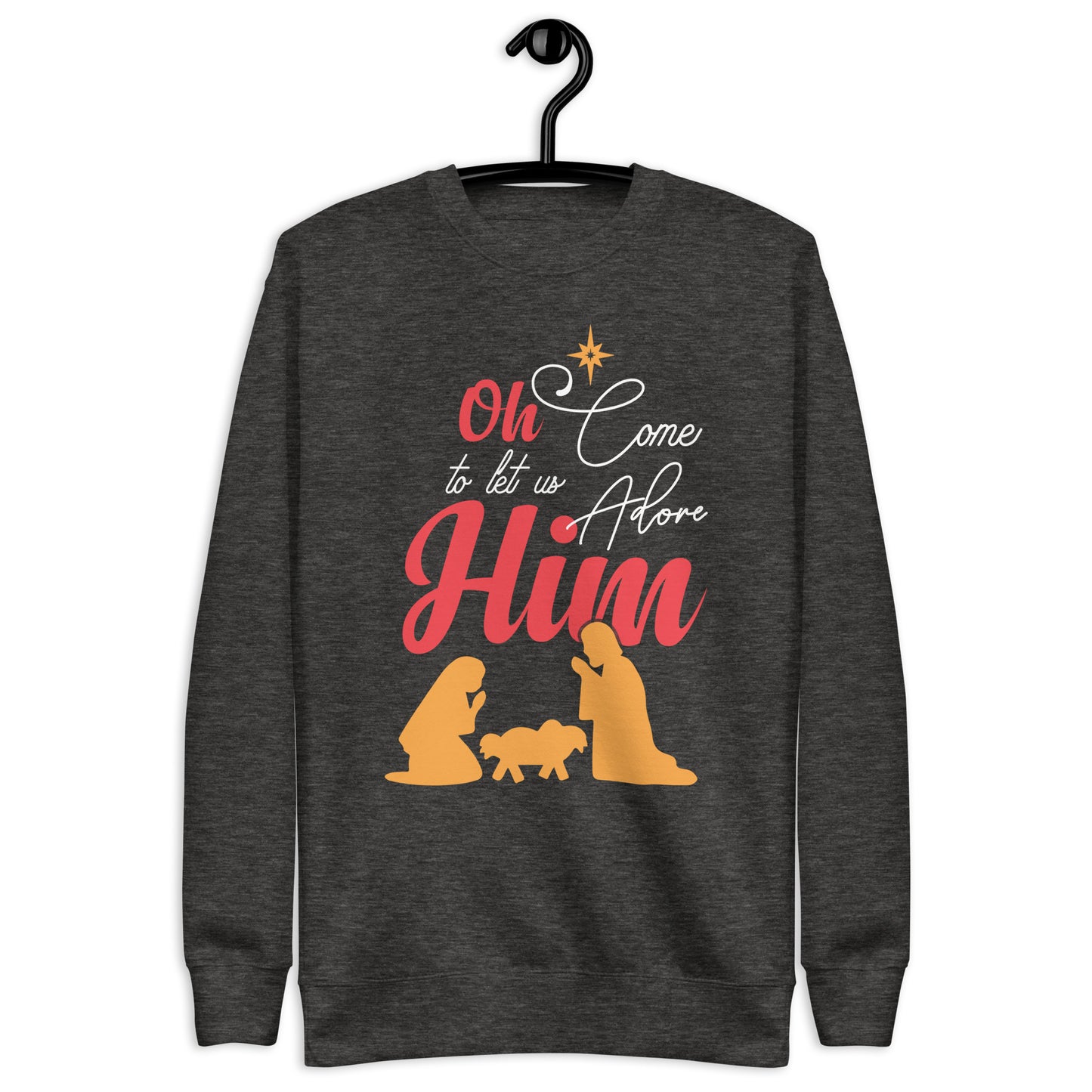 Let Us Adore Him | Christmas Sweater