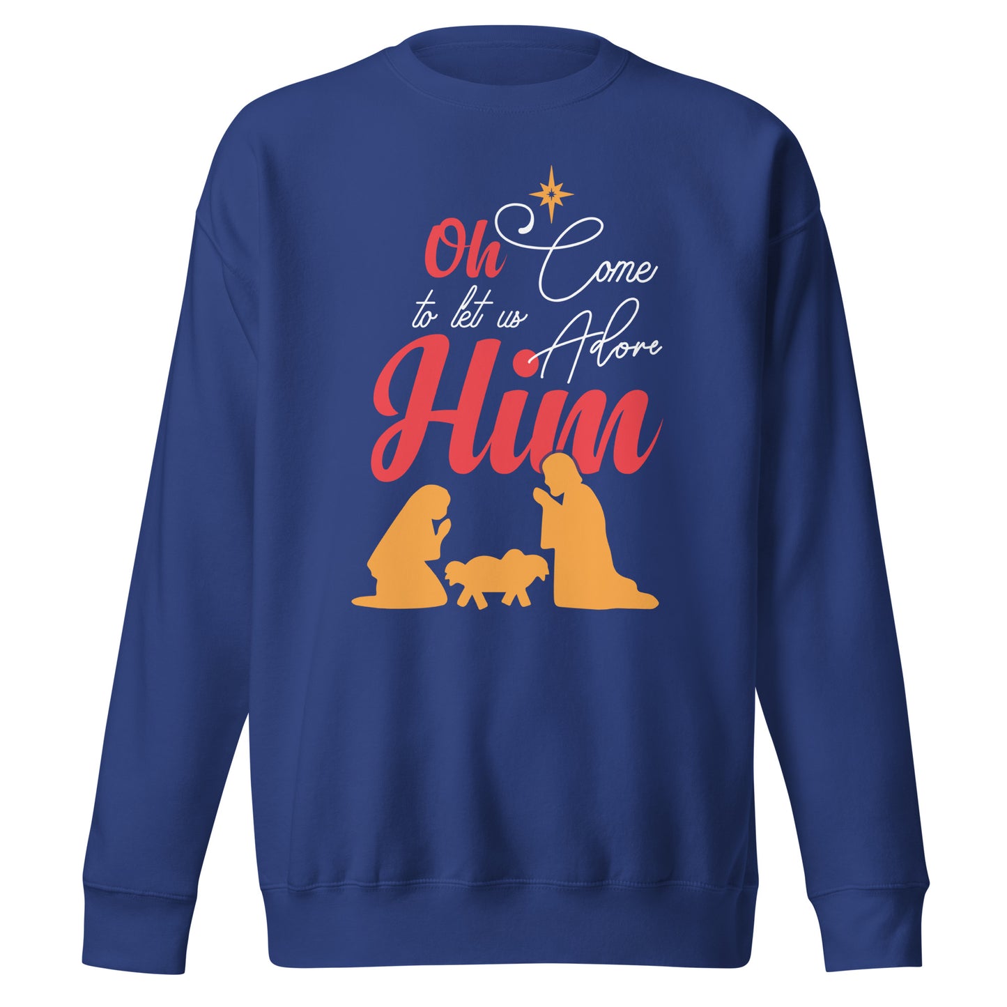 Let Us Adore Him | Christmas Sweater