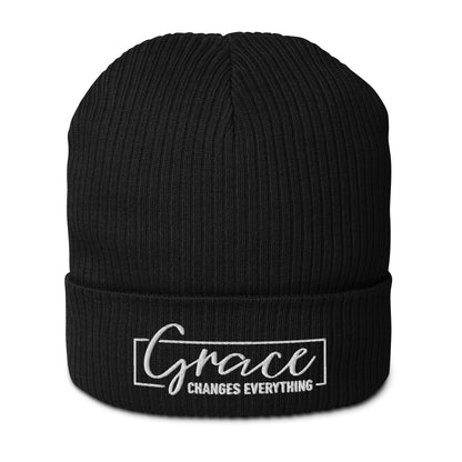 Graceful Headgear | Organic Ribbed Beanie