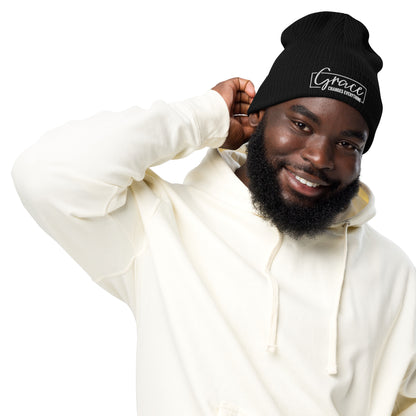 Graceful Headgear | Organic Ribbed Beanie