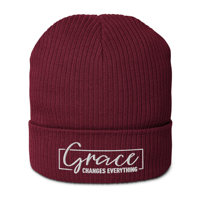 Graceful Headgear | Organic Ribbed Beanie
