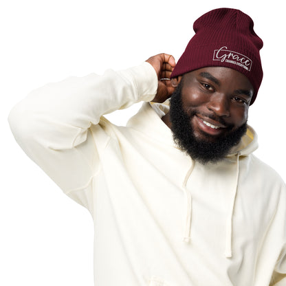 Graceful Headgear | Organic Ribbed Beanie