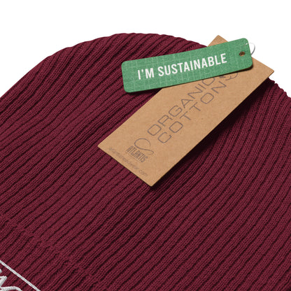 Graceful Headgear | Organic Ribbed Beanie