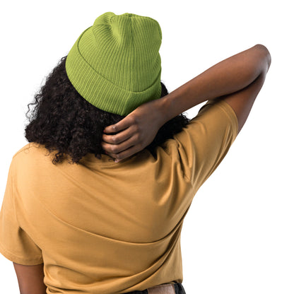 Graceful Headgear | Organic Ribbed Beanie