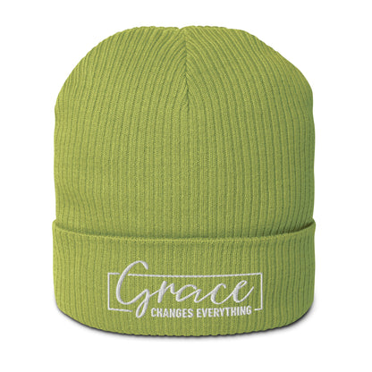 Graceful Headgear | Organic Ribbed Beanie