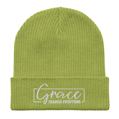 Graceful Headgear | Organic Ribbed Beanie