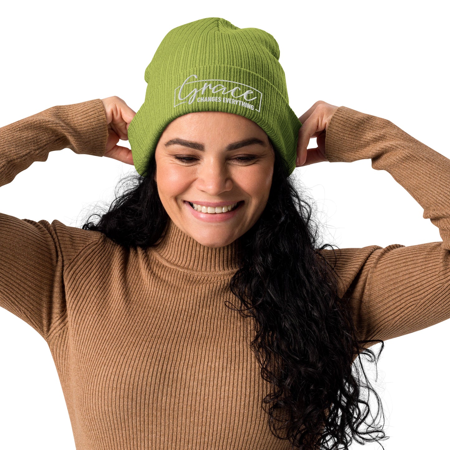 Graceful Headgear | Organic Ribbed Beanie