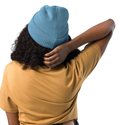 Graceful Headgear | Organic Ribbed Beanie