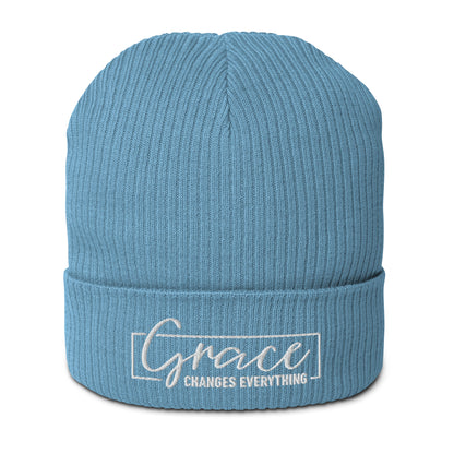 Graceful Headgear | Organic Ribbed Beanie