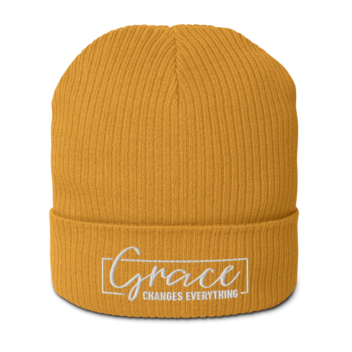 Graceful Headgear | Organic Ribbed Beanie