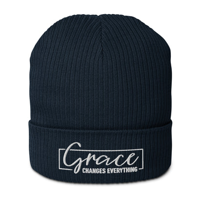 Graceful Headgear | Organic Ribbed Beanie