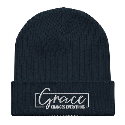 Graceful Headgear | Organic Ribbed Beanie