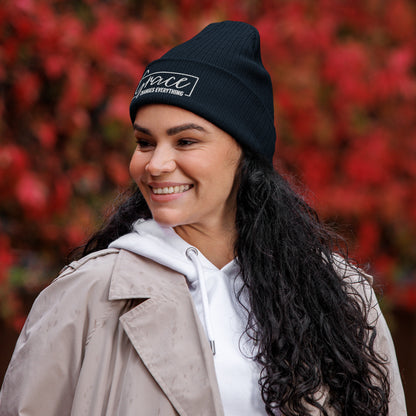 Graceful Headgear | Organic Ribbed Beanie