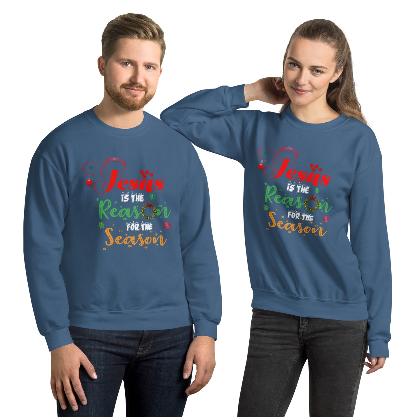 Jesus Is The Reason | Christmas Sweatshirt