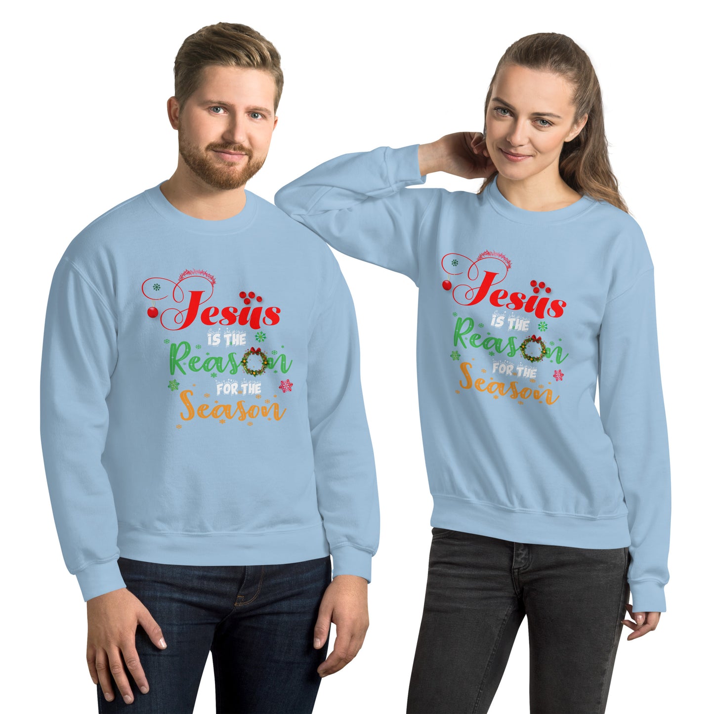 Jesus Is The Reason | Christmas Sweatshirt