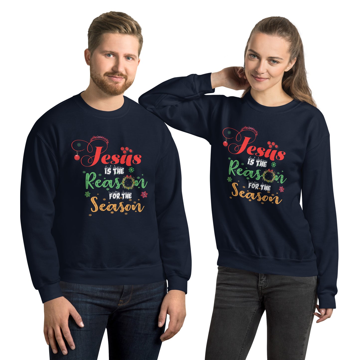 Jesus Is The Reason | Christmas Sweatshirt