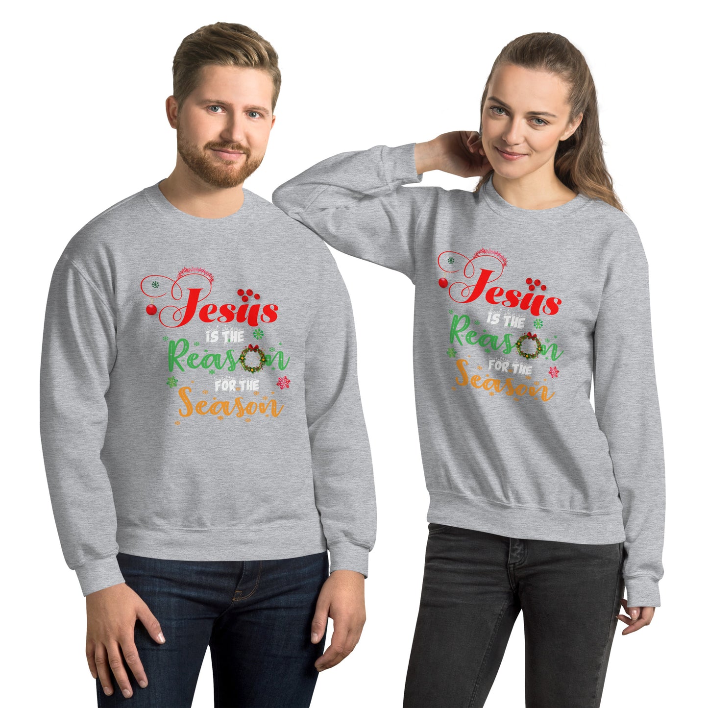 Jesus Is The Reason | Christmas Sweatshirt