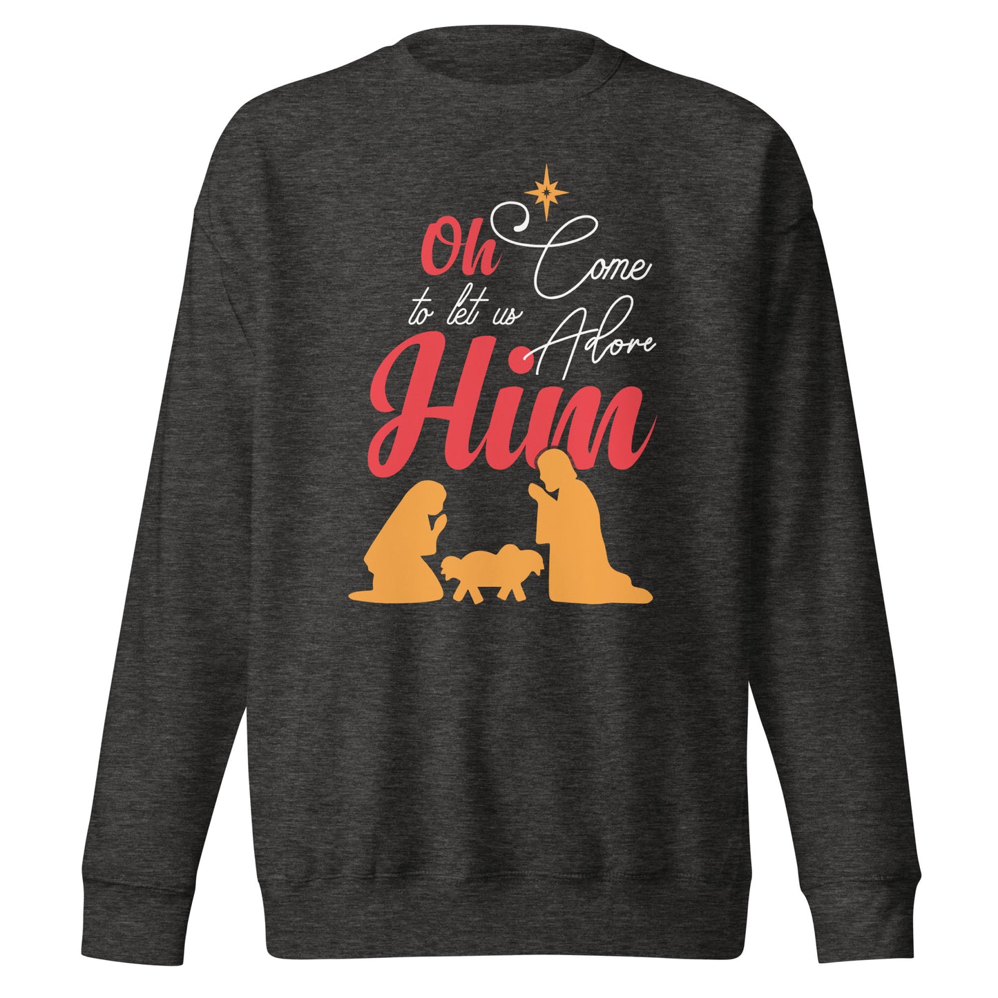 Let Us Adore Him | Christmas Sweater
